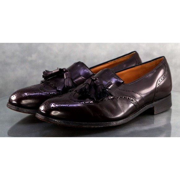 Johnston & Murphy Heritage Men\'s Kiltie Tassel Loafers Dress Shoes Sz 11 D 32733 main image 8